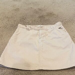 Old Navy Beige Mini Skirt